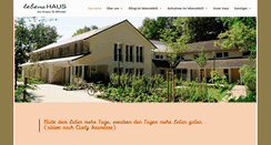 Desktop Screenshot of hospiz-lebenshaus.de